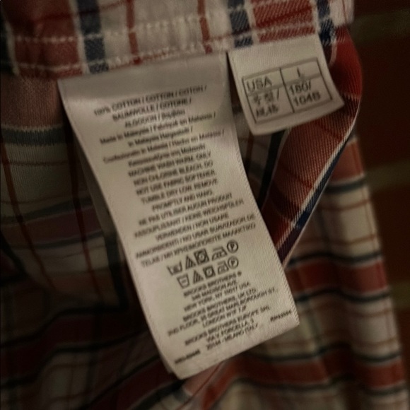 Men's Multicolor Plaid Shirt - Picture 5 of 5